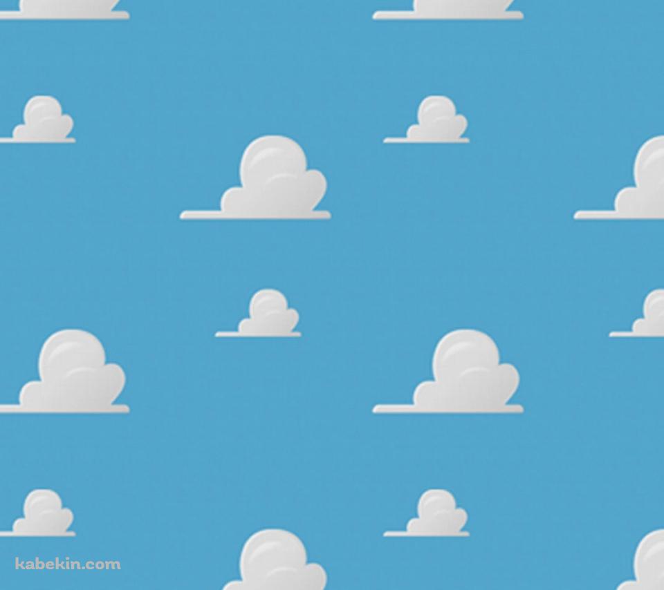 Pop Cloud PatternのAndroidの壁紙(960px x 854px) スマホ用