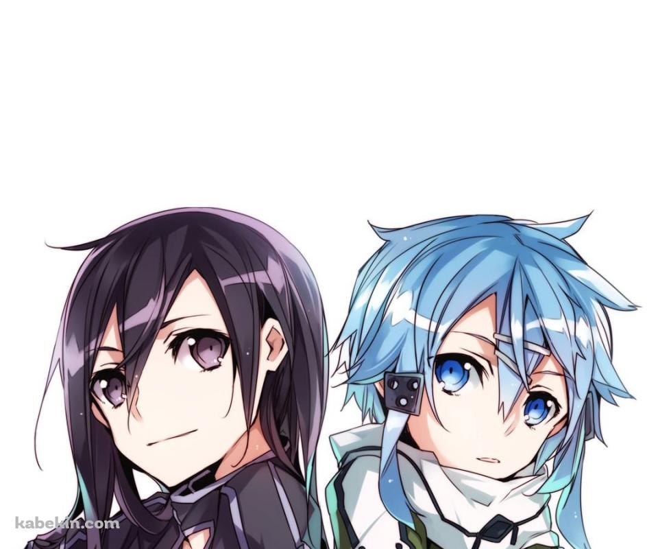 ソードアートオンライン SAO キリト シノンのAndroidの壁紙(960px x 800px) スマホ用