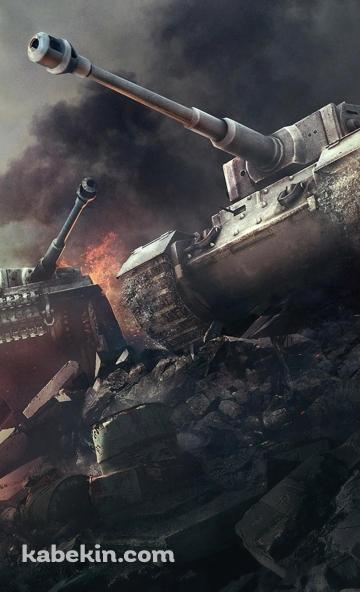 2台の戦車のAndroidの壁紙(360px x 592px) スマホ用