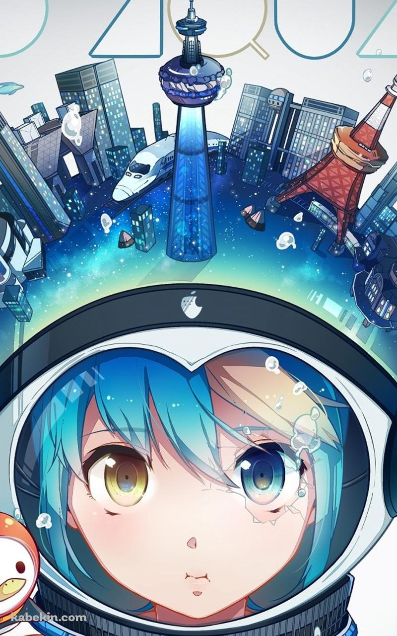 初音ミク 東京アクアリウムのAndroidの壁紙(800px x 1280px) スマホ用