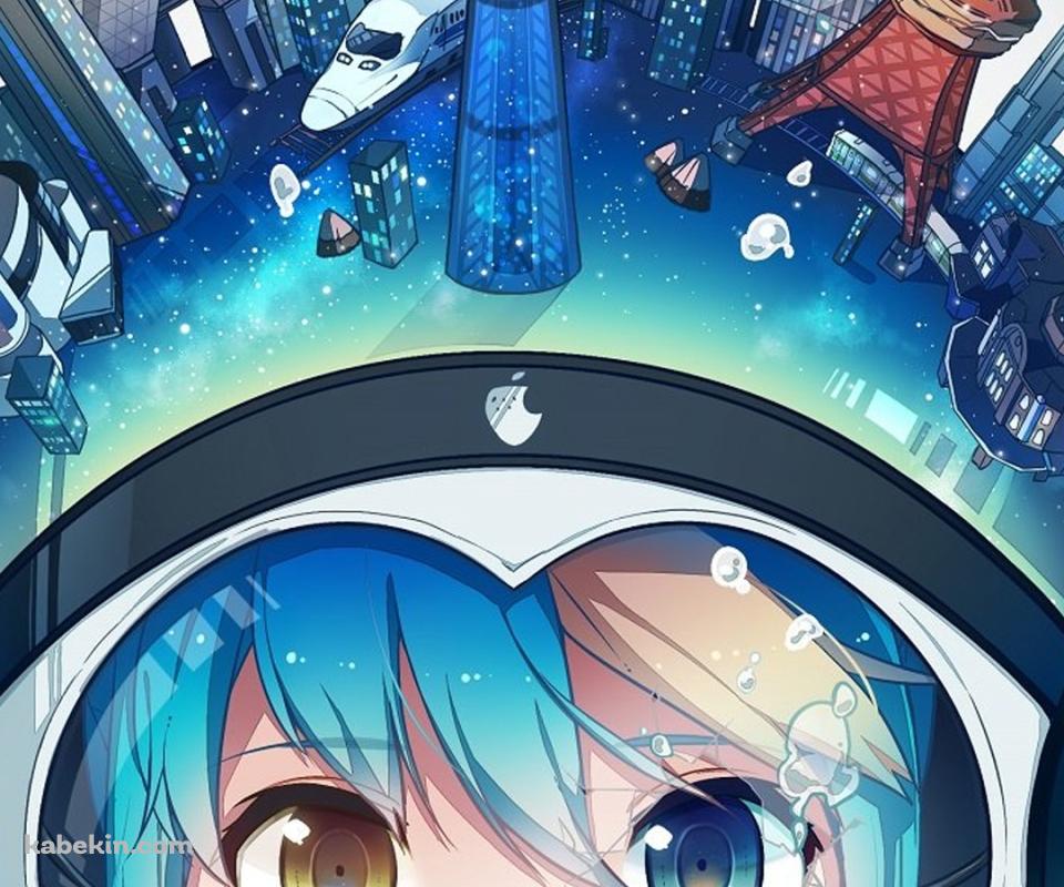 初音ミク 東京アクアリウムのAndroidの壁紙(960px x 800px) スマホ用