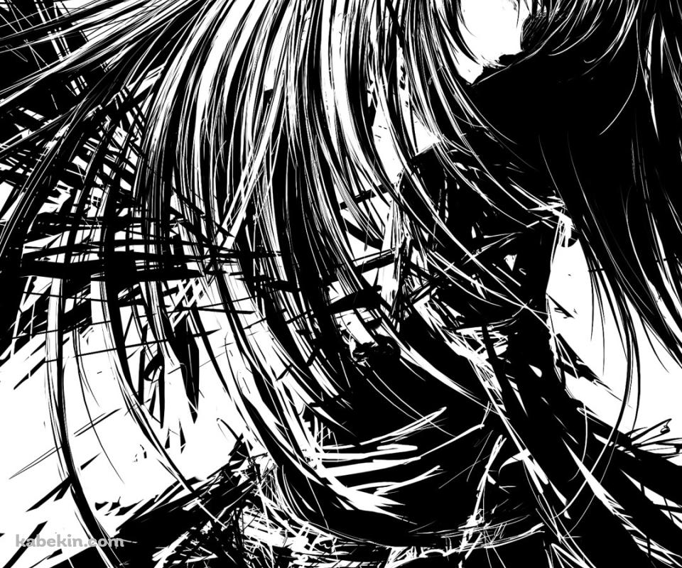 東方 睨み付ける少女のAndroidの壁紙(960px x 800px) スマホ用