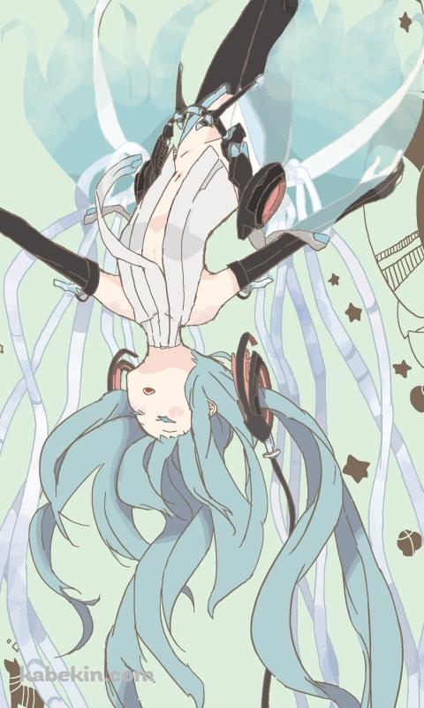 パステル 初音ミクのAndroidの壁紙(480px x 800px) スマホ用