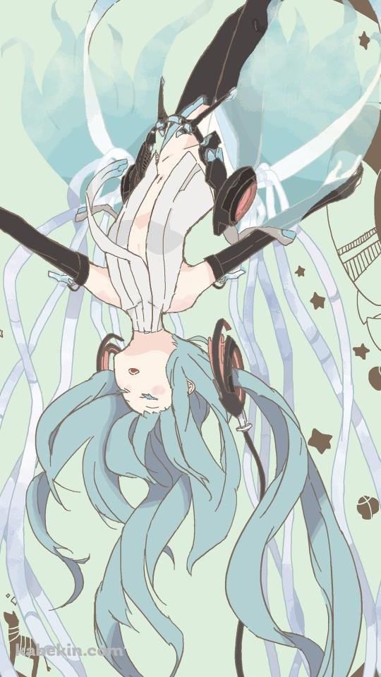 パステル 初音ミクのAndroidの壁紙(540px x 960px) スマホ用