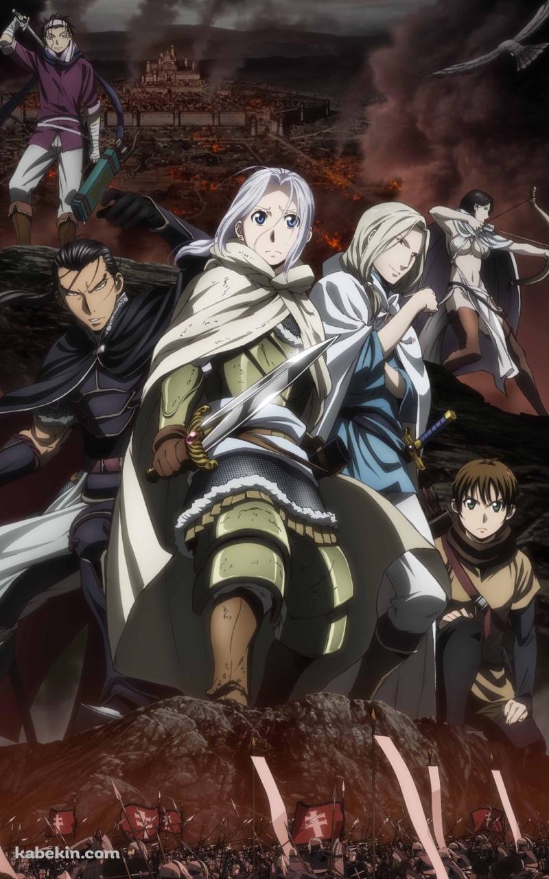 アルスラーン戦記のAndroidの壁紙(800px x 1280px) スマホ用