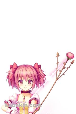 まどマギ 鹿目まどかのAndroidの壁紙(320px x 480px) スマホ用