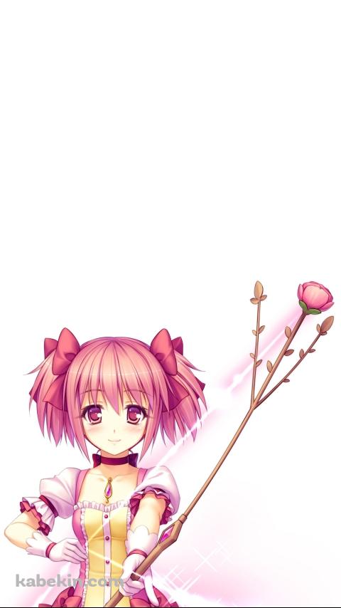 まどマギ 鹿目まどかのAndroidの壁紙(480px x 854px) スマホ用