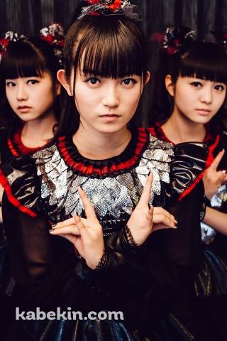 Babymetal 狐のAndroidの壁紙(320px x 480px) スマホ用