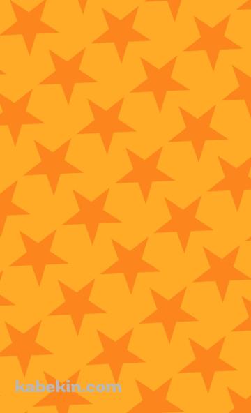 ビビッド・イエロー 星のロゴのAndroidの壁紙(360px x 592px) スマホ用