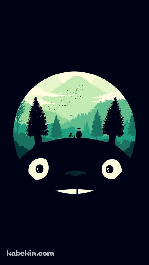 おしゃれなトトロのAndroidの壁紙(480px x 854px) スマホ用