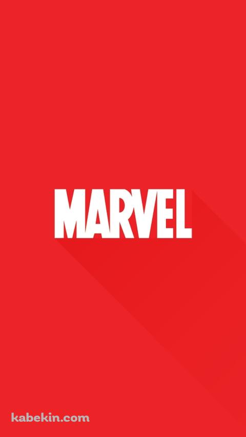 MARVEL 赤のAndroidの壁紙(480px x 854px) スマホ用