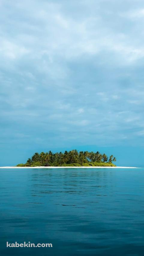 小さな無人島のAndroidの壁紙(480px x 854px) スマホ用