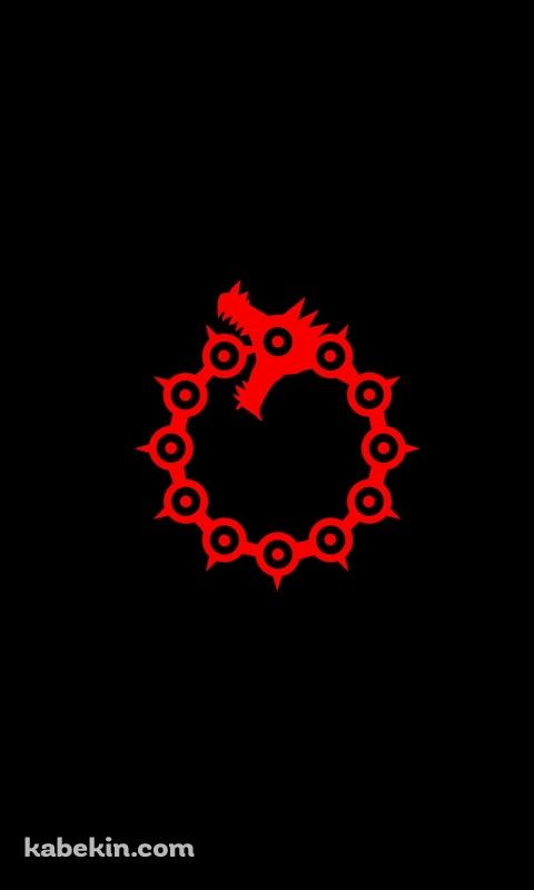 七つの大罪 メリオダス エンブレムのAndroidの壁紙(480px x 800px) スマホ用