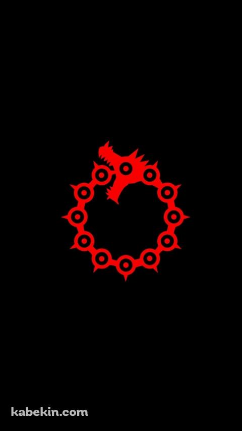 七つの大罪 メリオダス エンブレムのAndroidの壁紙(480px x 854px) スマホ用