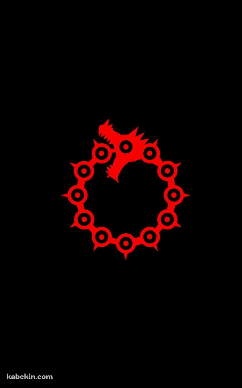 七つの大罪 メリオダス エンブレムのAndroidの壁紙(800px x 1280px) スマホ用