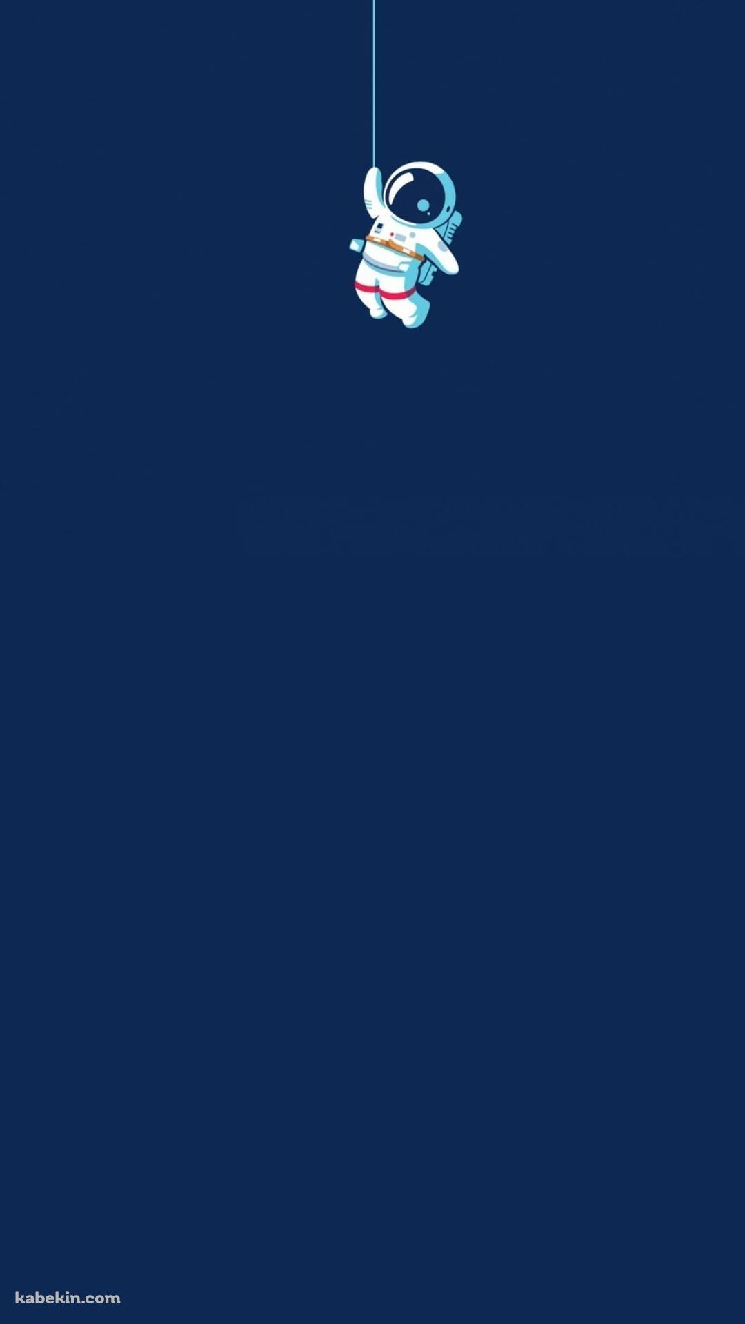危機一髪の宇宙飛行士 宇宙遊泳のAndroidの壁紙(1080px x 1920px) スマホ用