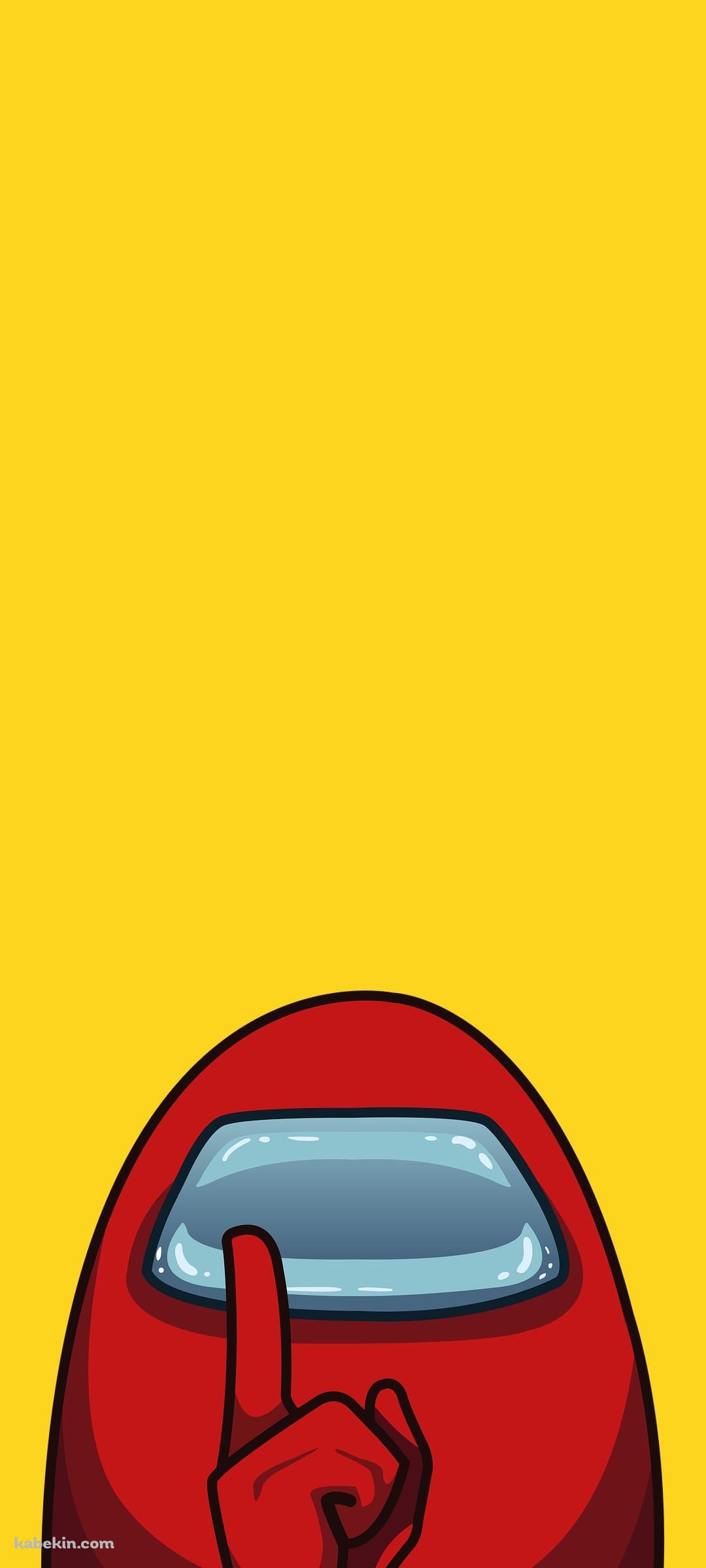 Among Us インポスター 赤のAndroidの壁紙(1080px x 2400px) スマホ用
