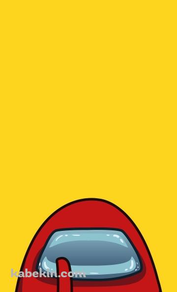 Among Us インポスター 赤のAndroidの壁紙(360px x 592px) スマホ用