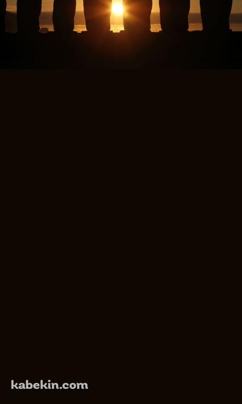 イースター島 モアイ像のAndroidの壁紙(480px x 800px) スマホ用