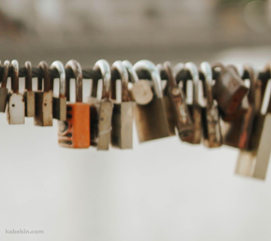 イタリア ローマ ミルヴィオ橋 恋の南京錠のAndroidの壁紙(1080px x 960px) スマホ用