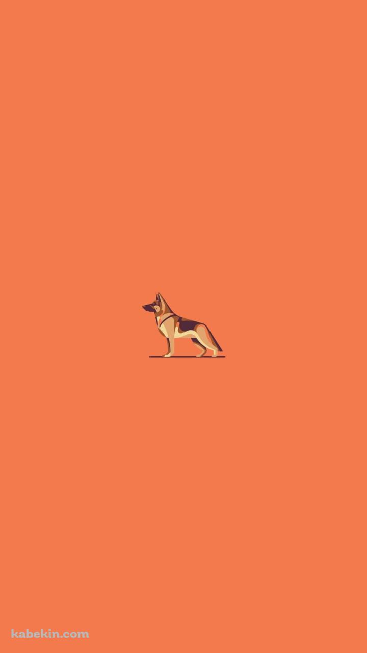 ミニマル シェパードのAndroidの壁紙(720px x 1280px) スマホ用