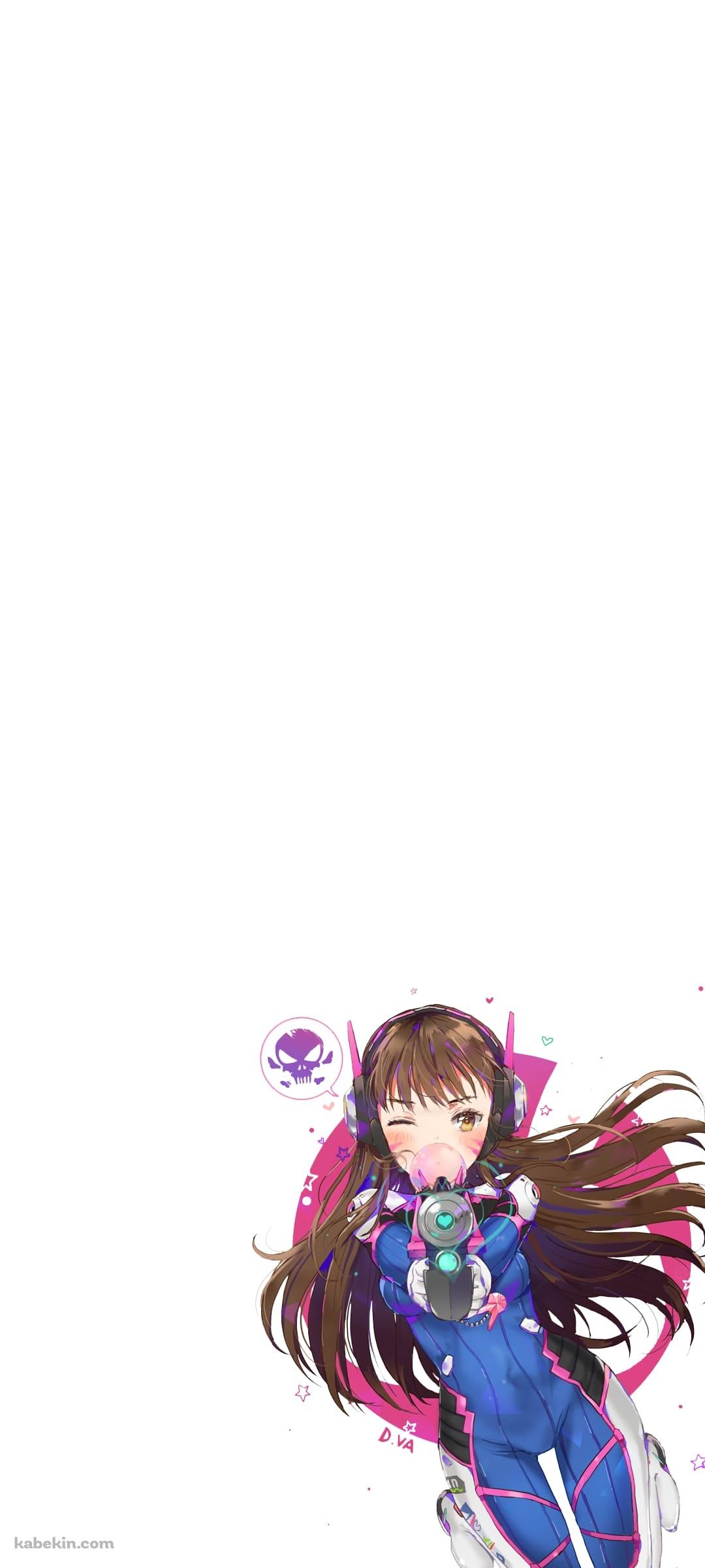オーバーウォッチ D.VaのAndroidの壁紙(1080px x 2400px) スマホ用