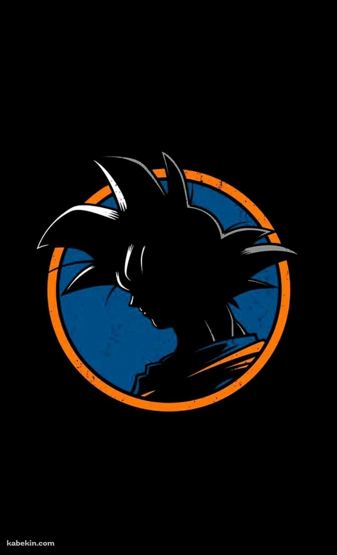 ドラゴンボール 孫悟空 シルエットのAndroidの壁紙(1080px x 1776px) スマホ用