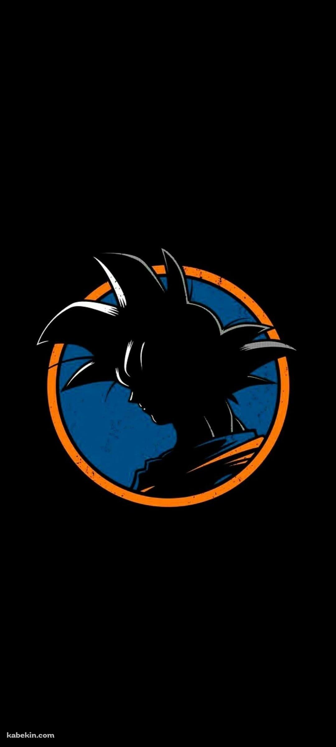 ドラゴンボール 孫悟空 シルエットのAndroidの壁紙(1080px x 2400px) スマホ用