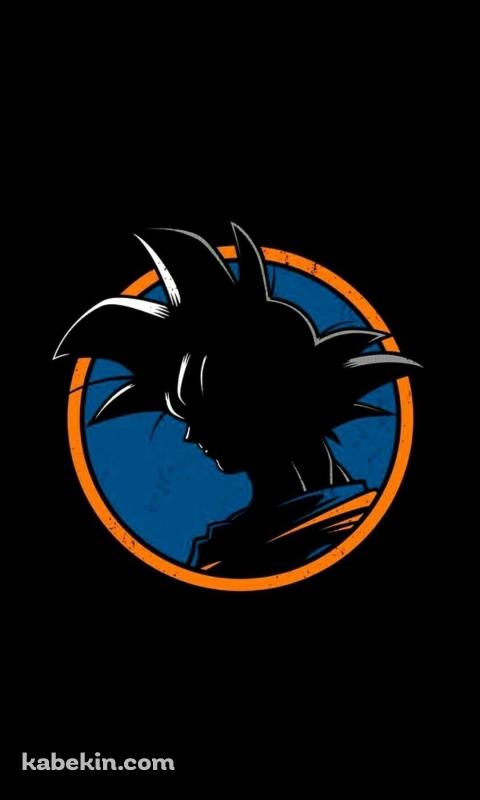 ドラゴンボール 孫悟空 シルエットのAndroidの壁紙(480px x 800px) スマホ用