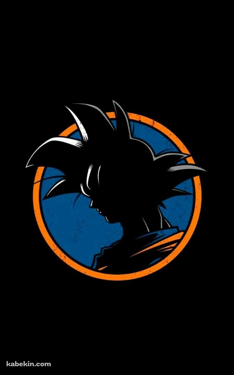 ドラゴンボール 孫悟空 シルエットのAndroidの壁紙(800px x 1280px) スマホ用