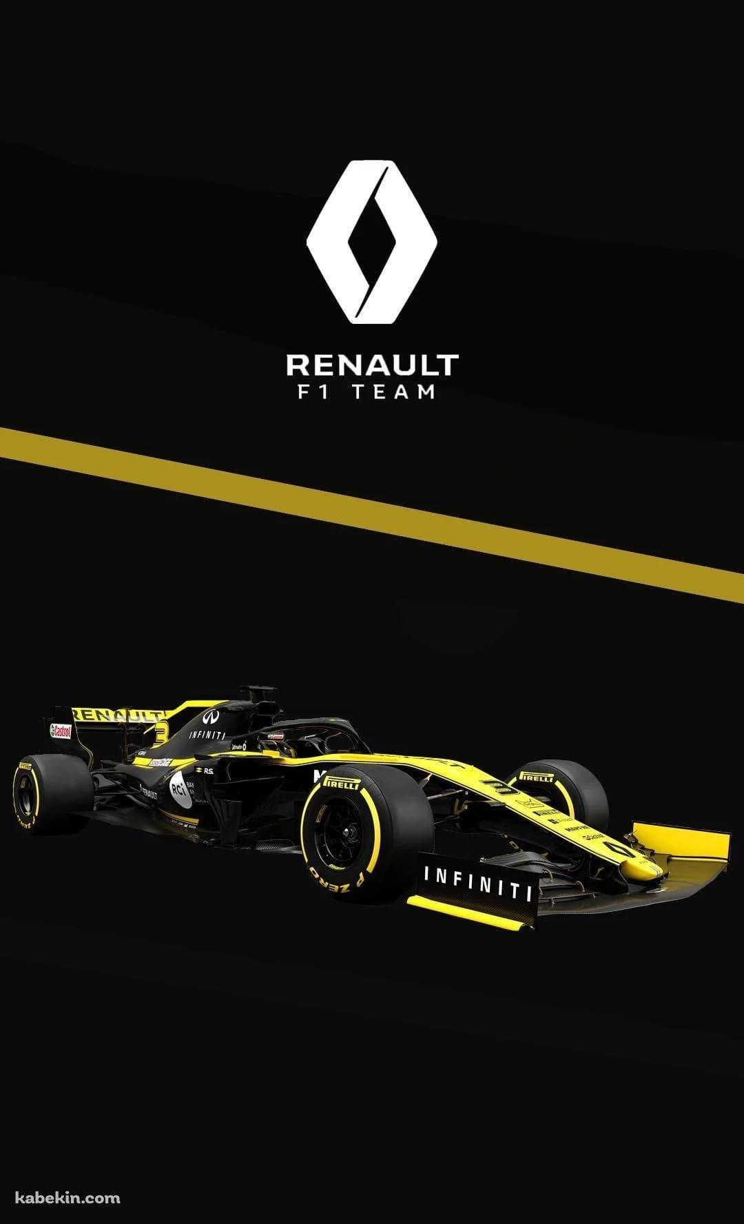 かっこいいルノーのF1のAndroidの壁紙(1080px x 1776px) スマホ用