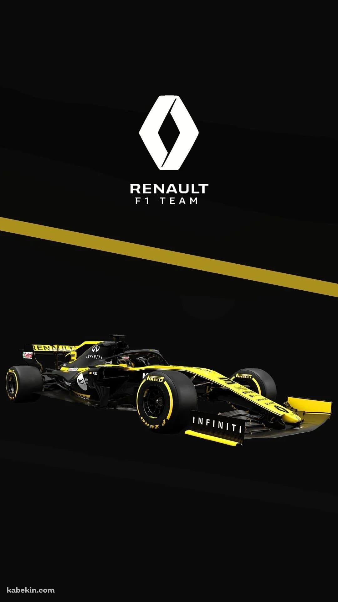 かっこいいルノーのF1のAndroidの壁紙(1080px x 1920px) スマホ用
