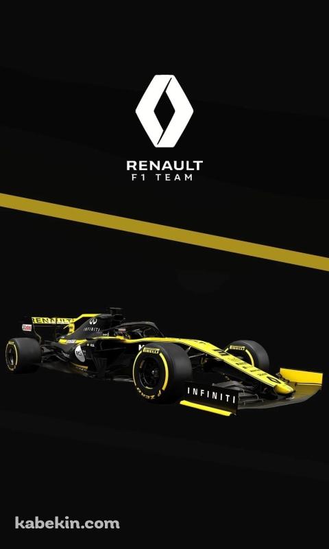 かっこいいルノーのF1のAndroidの壁紙(480px x 800px) スマホ用