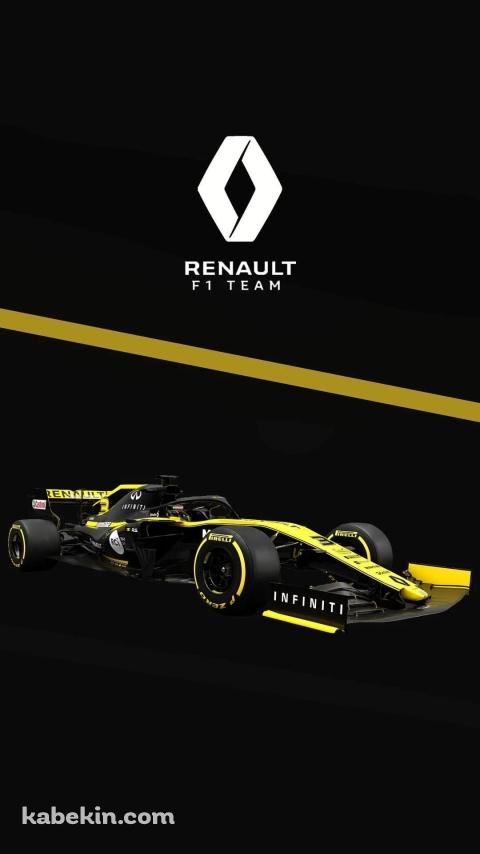 かっこいいルノーのF1のAndroidの壁紙(480px x 854px) スマホ用