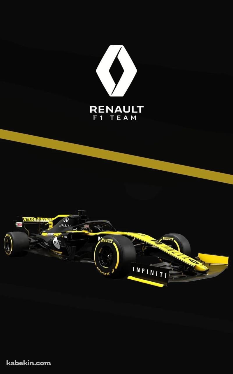 かっこいいルノーのF1のAndroidの壁紙(800px x 1280px) スマホ用