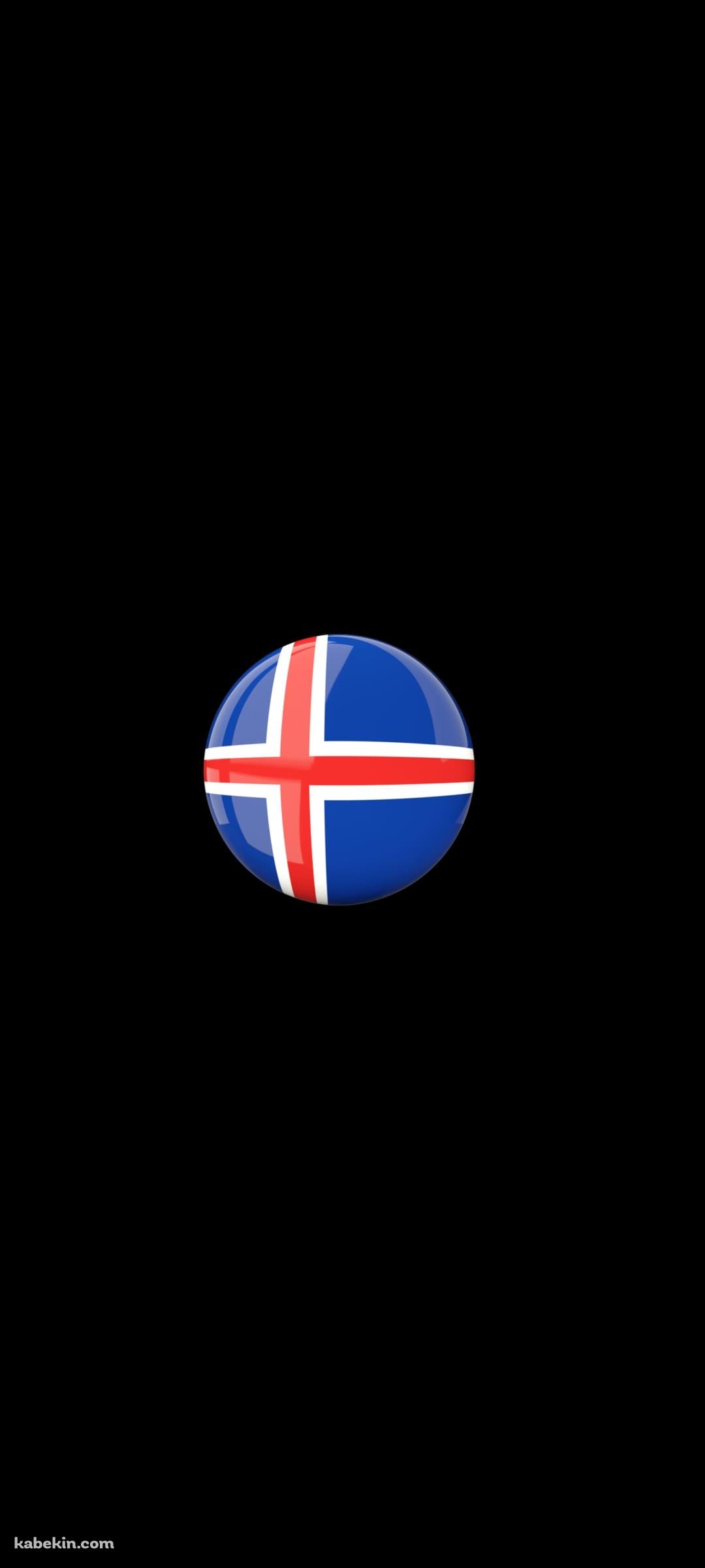 アイスランド 国旗のAndroidの壁紙(1080px x 2400px) スマホ用