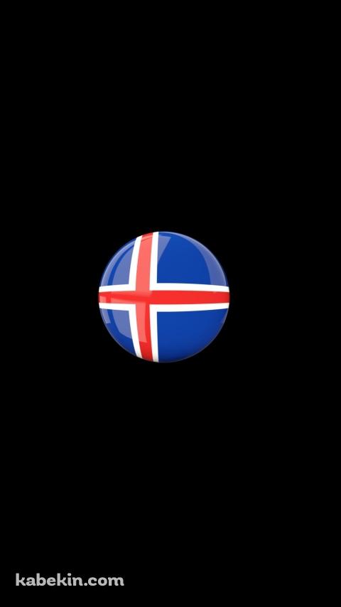 アイスランド 国旗のAndroidの壁紙(480px x 854px) スマホ用