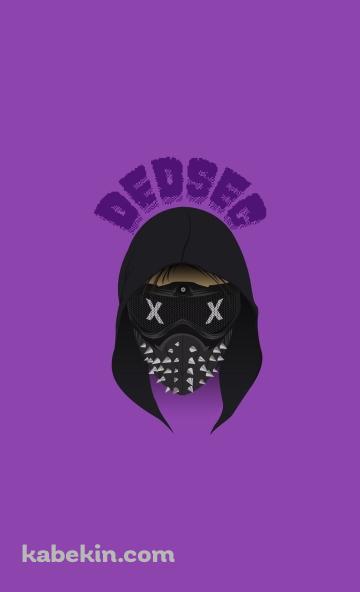 Watch Dogs デッドセック（DedSec）のAndroidの壁紙(360px x 592px) スマホ用