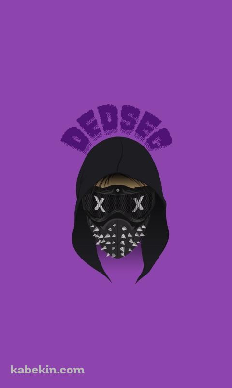 Watch Dogs デッドセック（DedSec）のAndroidの壁紙(480px x 800px) スマホ用