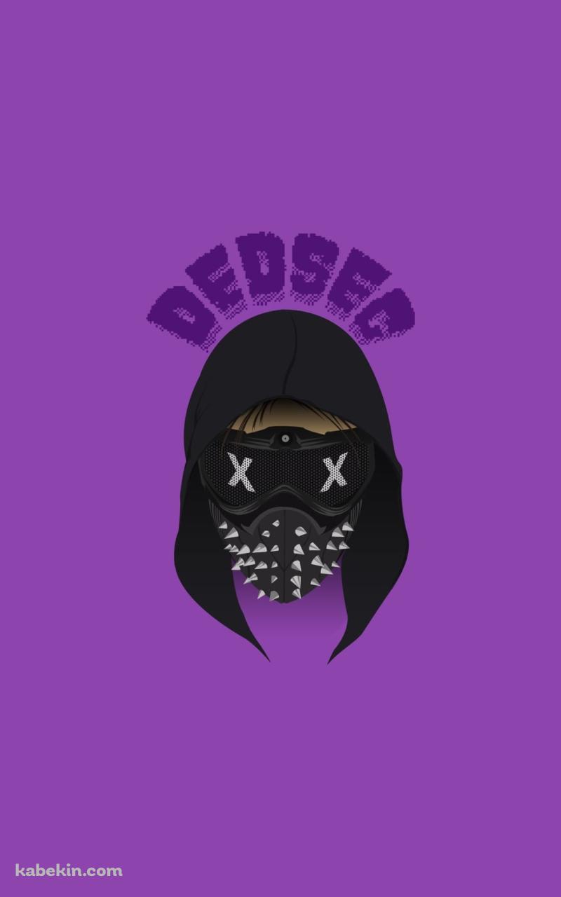 Watch Dogs デッドセック（DedSec）のAndroidの壁紙(800px x 1280px) スマホ用