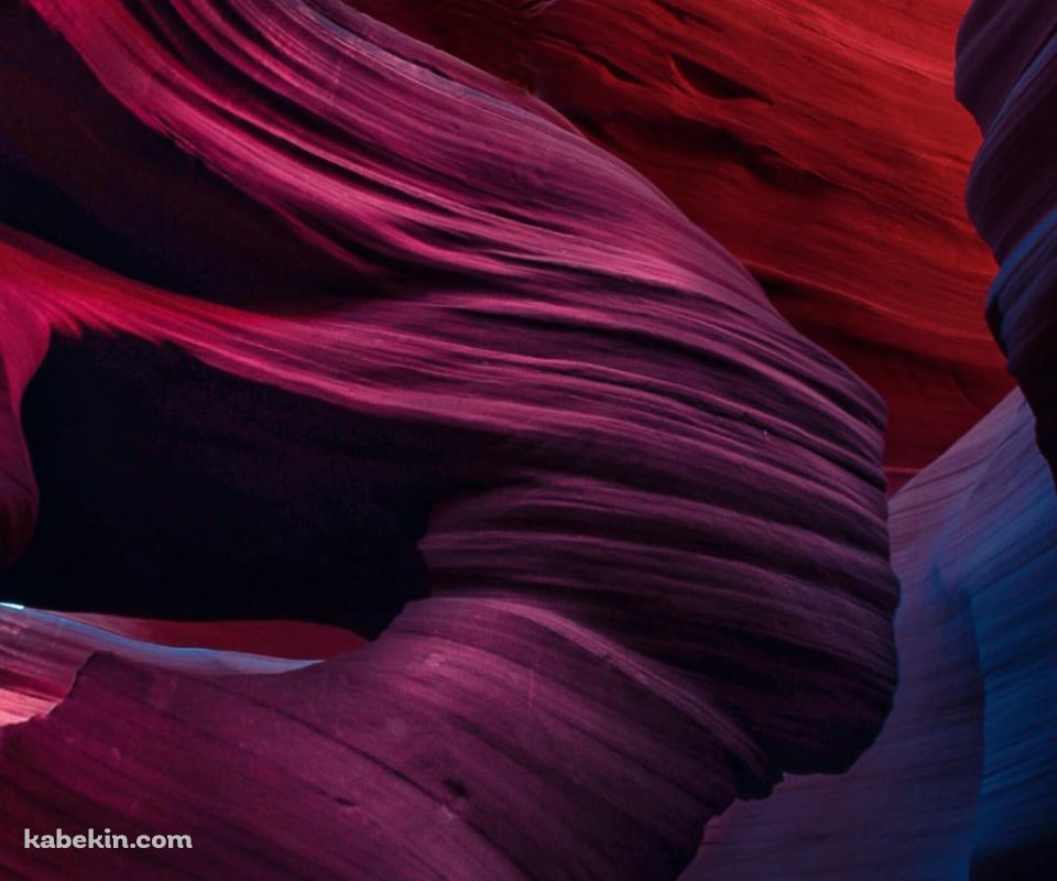 アメリカ アリゾナ アンテロープ・キャニオンのAndroidの壁紙(960px x 800px) スマホ用