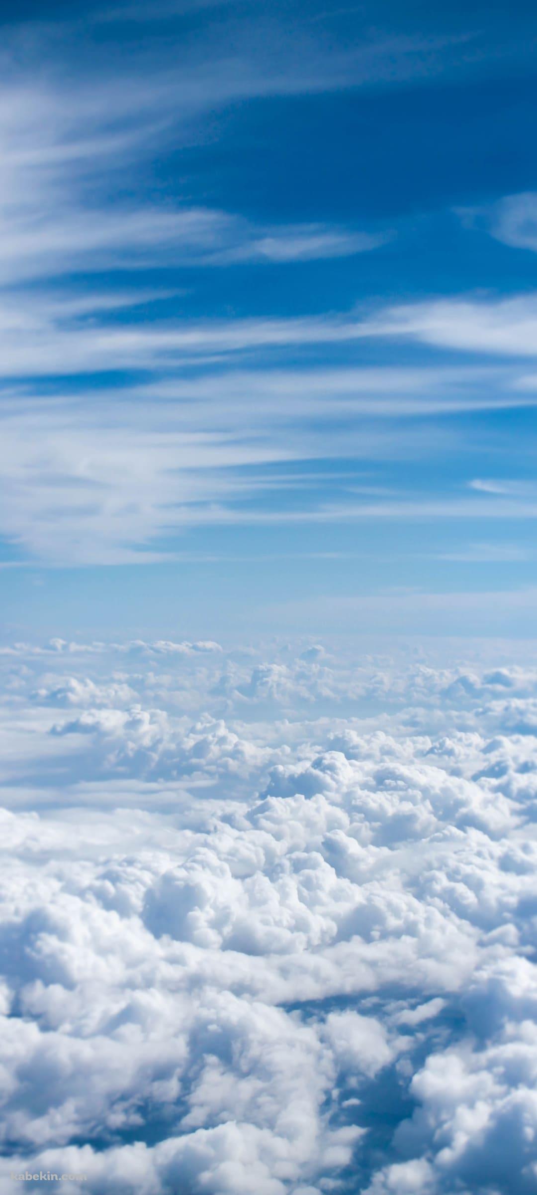 夏の空 雲海のAndroidの壁紙(1080px x 2400px) スマホ用