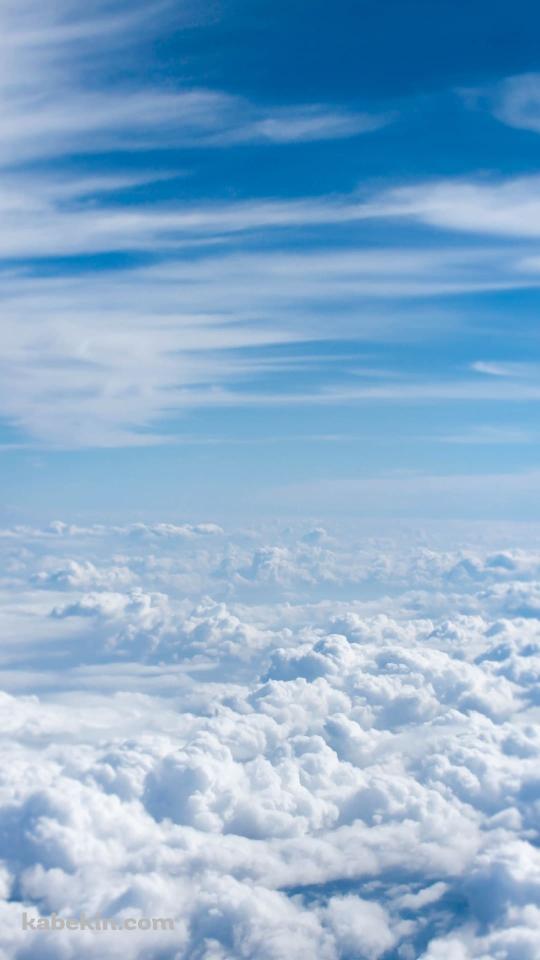 夏の空 雲海のAndroidの壁紙(540px x 960px) スマホ用
