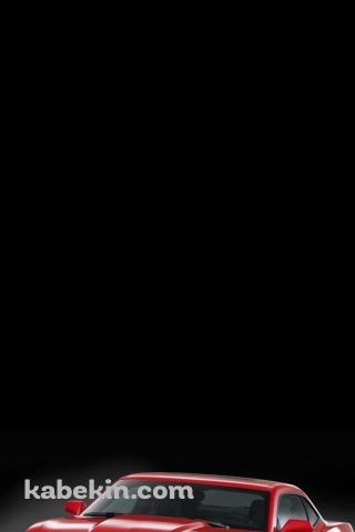 赤のシボレー カマロのAndroidの壁紙(320px x 480px) スマホ用