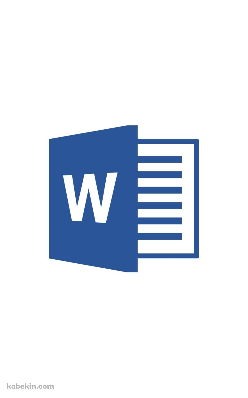WORDのAndroidの壁紙(800px x 1280px) スマホ用