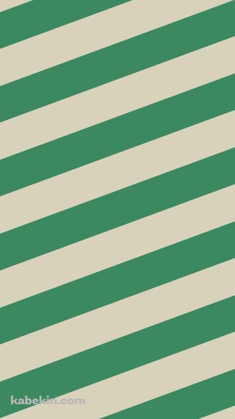 緑のボーダー柄のAndroidの壁紙(480px x 854px) スマホ用