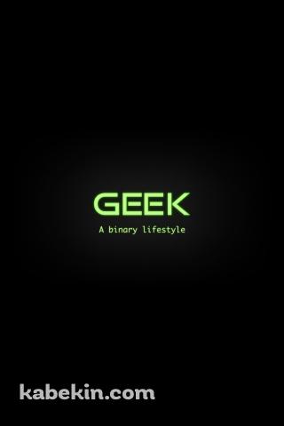 GEEKのAndroidの壁紙(320px x 480px) スマホ用