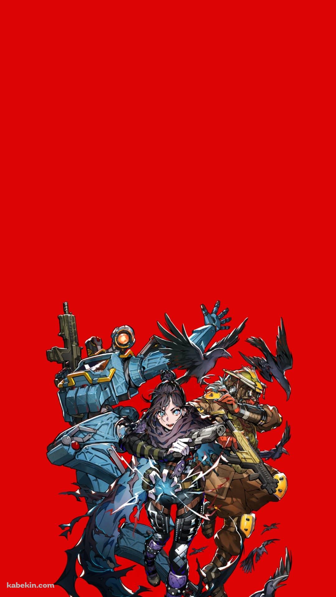 APEX レイス オクタン ブラッドハウンド 赤のAndroidの壁紙(1080px x 1920px) スマホ用
