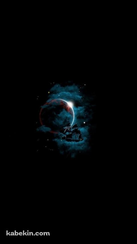 宇宙と宇宙船のAndroidの壁紙(480px x 854px) スマホ用