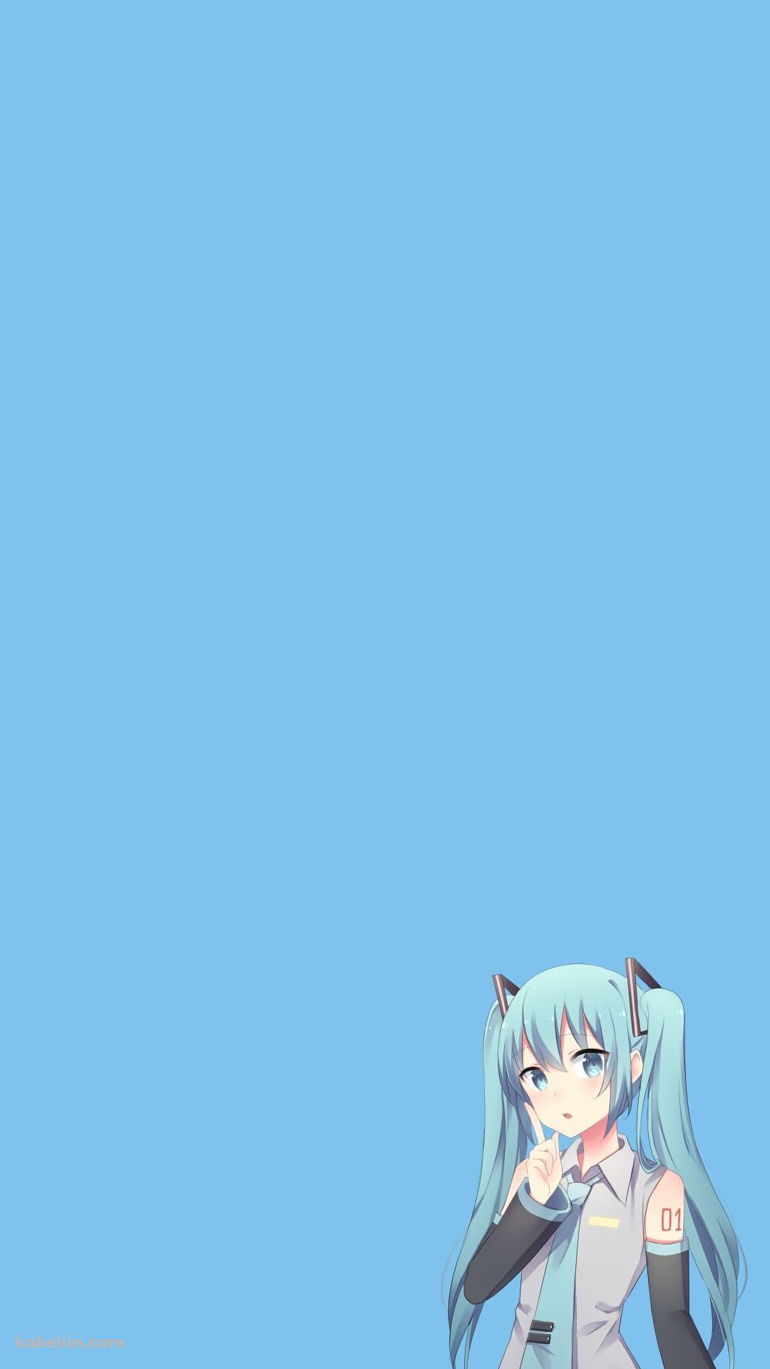 可愛い初音ミクのAndroidの壁紙(1080px x 1920px) スマホ用